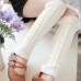 Women Ladies Winter Warm Leg Warmers Long Knit Knitted Crochet Socks Leggings