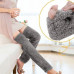 Womens Stockings Long Leg Warmers Warmth Fuzzy Socks Elastic Fluffy Socks Plush