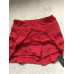 Nwt Sz L Red Pull On Skort