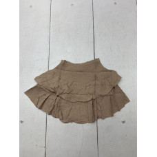 Womens Brown Layered Skort Size Small