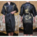 Kimono Dressing Gown Bath Robe Nightwear Men's Japanese Chinese 