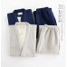 Winter Japanese Men Pajama Sleep Wear Top Pant Wadded Cotton Kimono Set