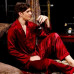 Mens Silk Satin Pajamas Set Pyjamas Set Sleepwear Loungewear Homewear Plus Size