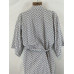 Japanese Pine Rabbit Mens L Dressing Gown Kimono Yukata Bath Robe