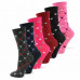 12 Pairs Ladies Womens Summer Cotton DESIGNER Colourd Socks Uk4-7 Eu35-39 L10761