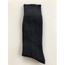 100% Lambswool Natural Pure Black Wool Socks Winter Warm Woollen Comfy Walking