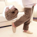 Over Knee Fuzzy Socks Boot Socks Stocking Legging Stocking Plush Leg Warmers