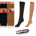 3 Pairs Ladies Knee High Pop Socks Trouser Tights 80 Denier Adults Black Or Tan