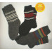 Unique Sheep's Wool Socks 100% Natural Warm Handmade Casual All Sizes New