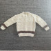 Handmade 100% Wool Knitted Pullover Sweater V Neck Equador Kid/Children ~3/4T