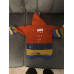 Handmade Child Zip Up Applique Hoodie Sweater Unisex Sz 18M