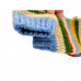 Hand Knit Toddler Sweater Wool Fair Isle Pullover Blue Crew Neck Unisx 1-2